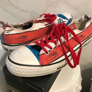 Special Edition Cat in the Hat Converse Low Top